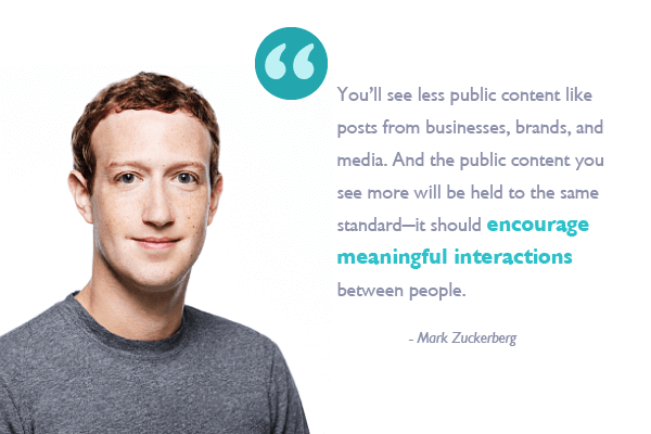 Mark Zuckerberg algorithm comments