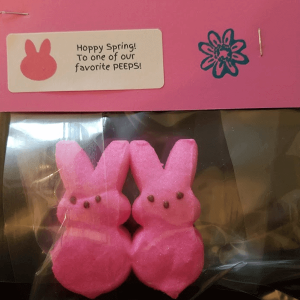 Pink peeps gift package 