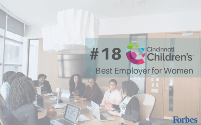 Cincinnati Children’s Named Top Employer for Women