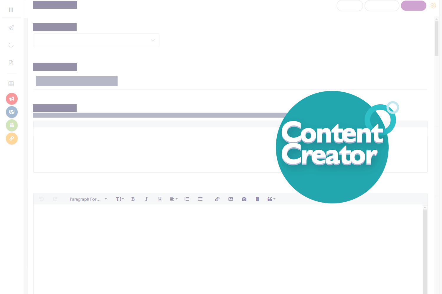 Cerkl content creator wireframe and badge icon graphic