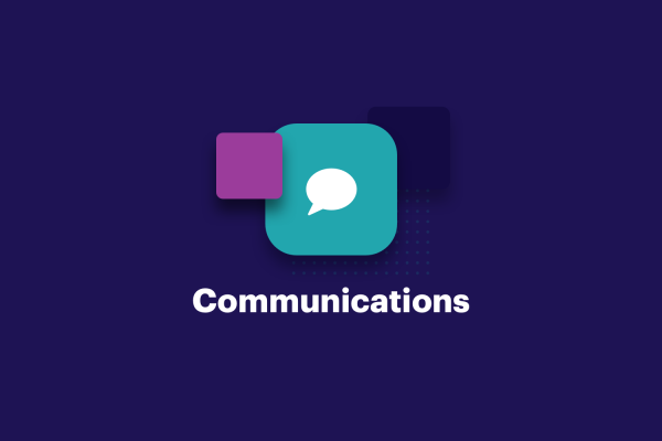Internal communications icon graphic 