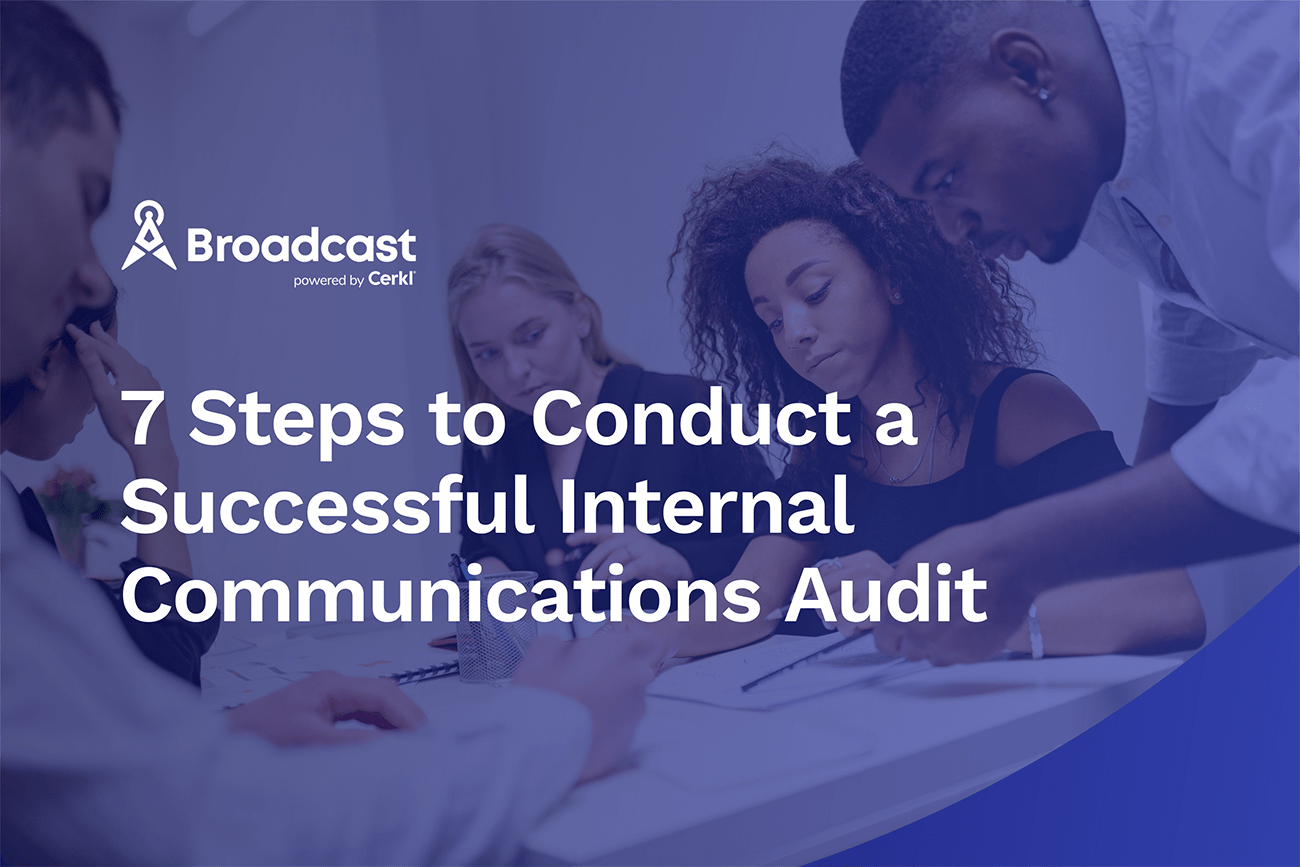 how to conduct an internal communications audit