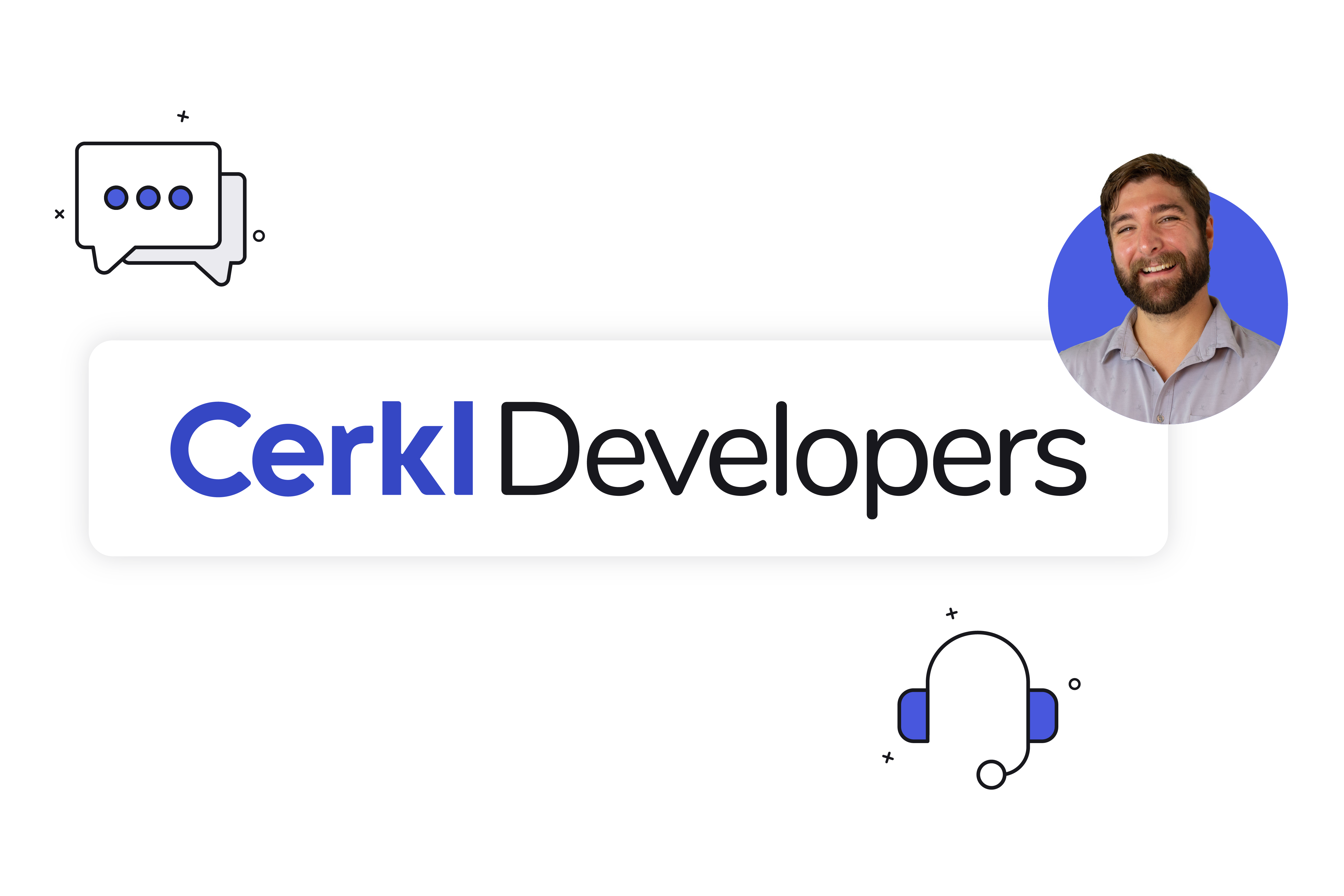 Cerkl Developers site is highlighted with smiling Cerkl employee