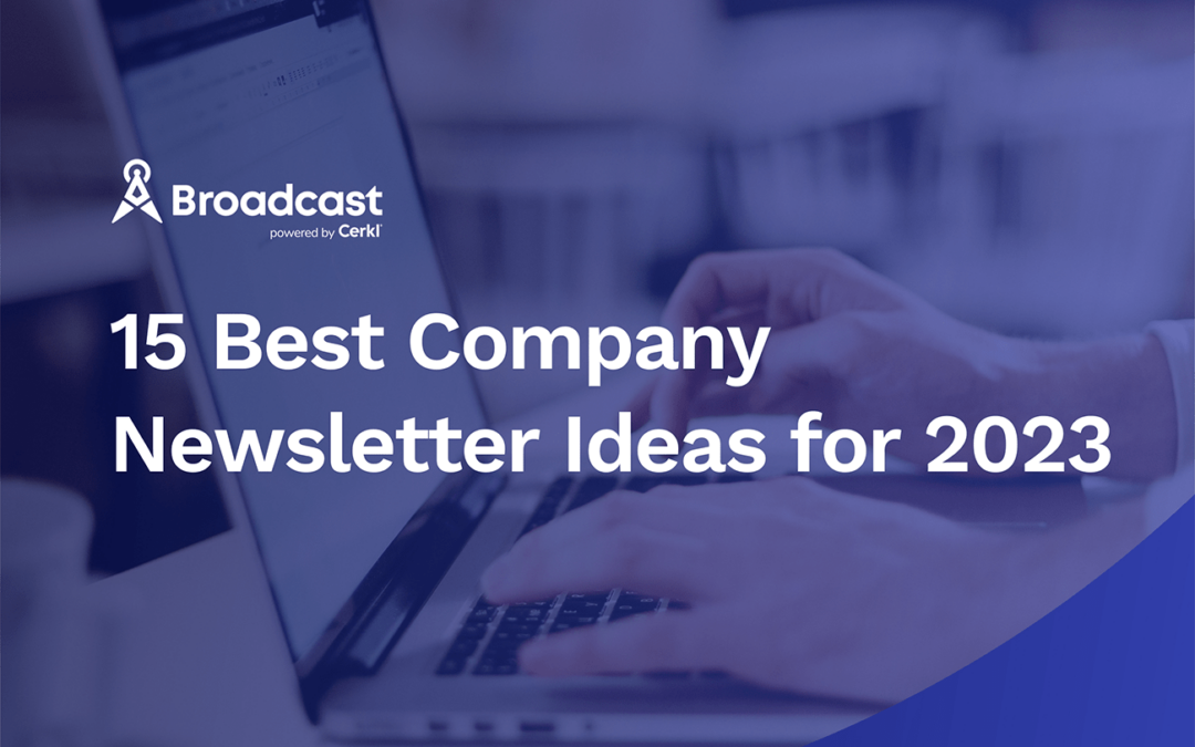 best company newsletter ideas
