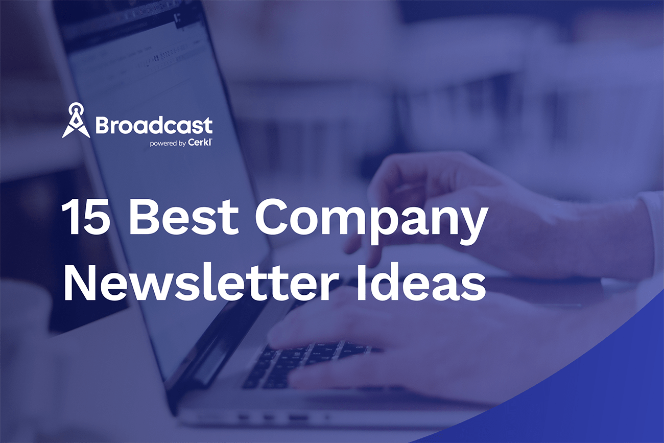 Best company newsletter ideas
