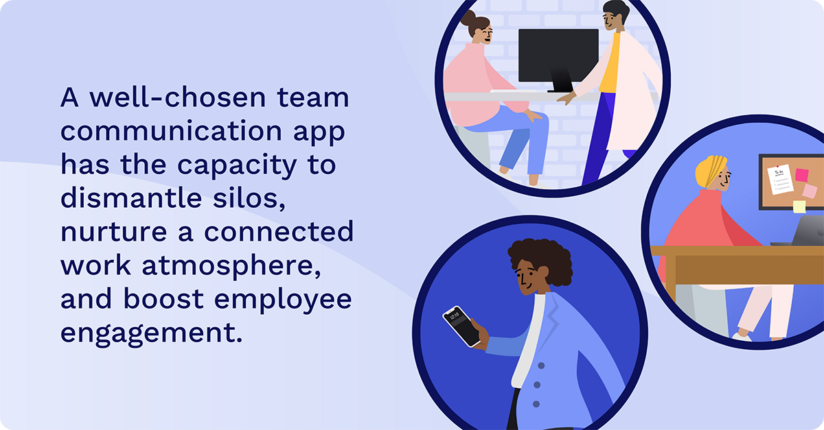 team communication apps importance