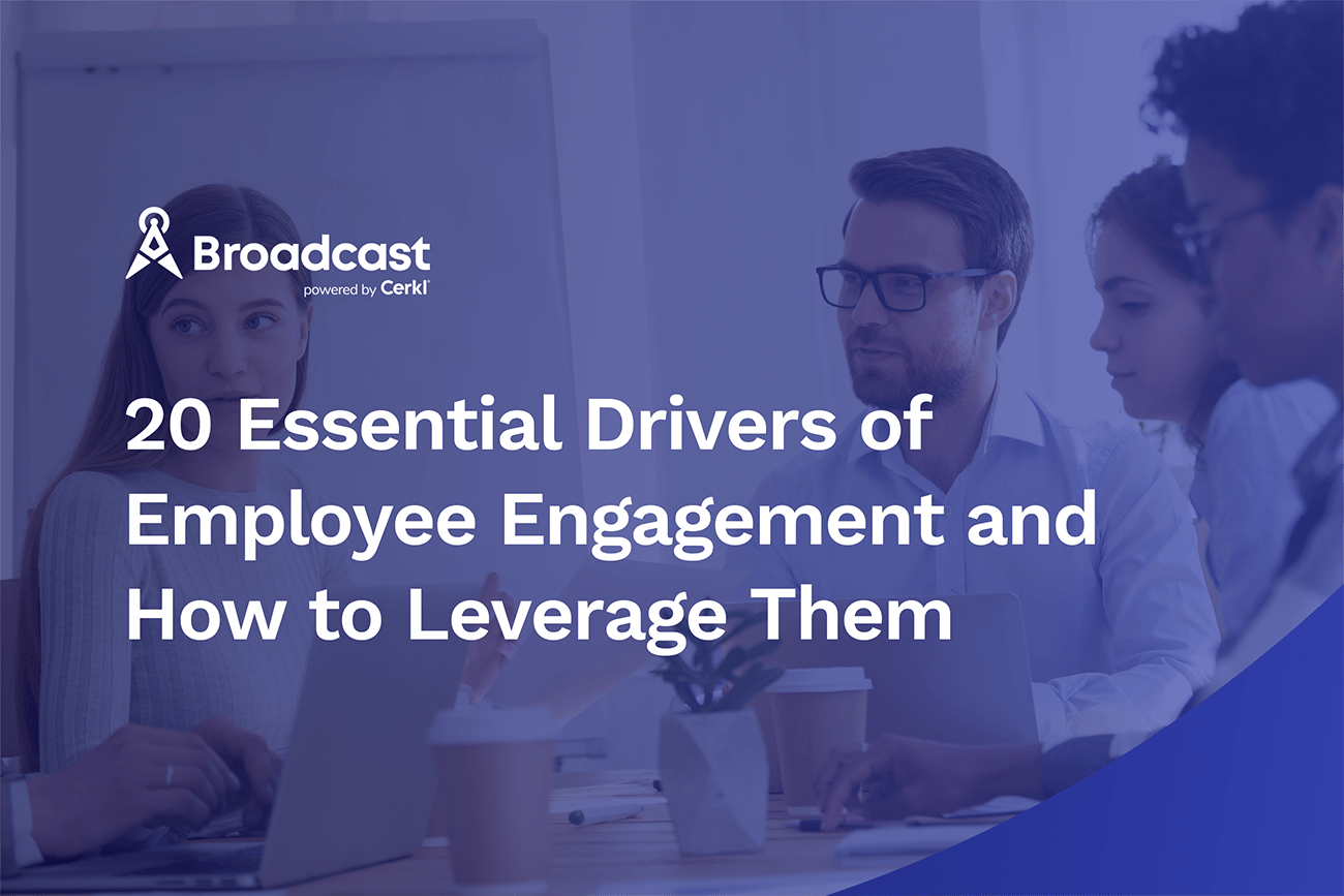 drivers of employee engagement