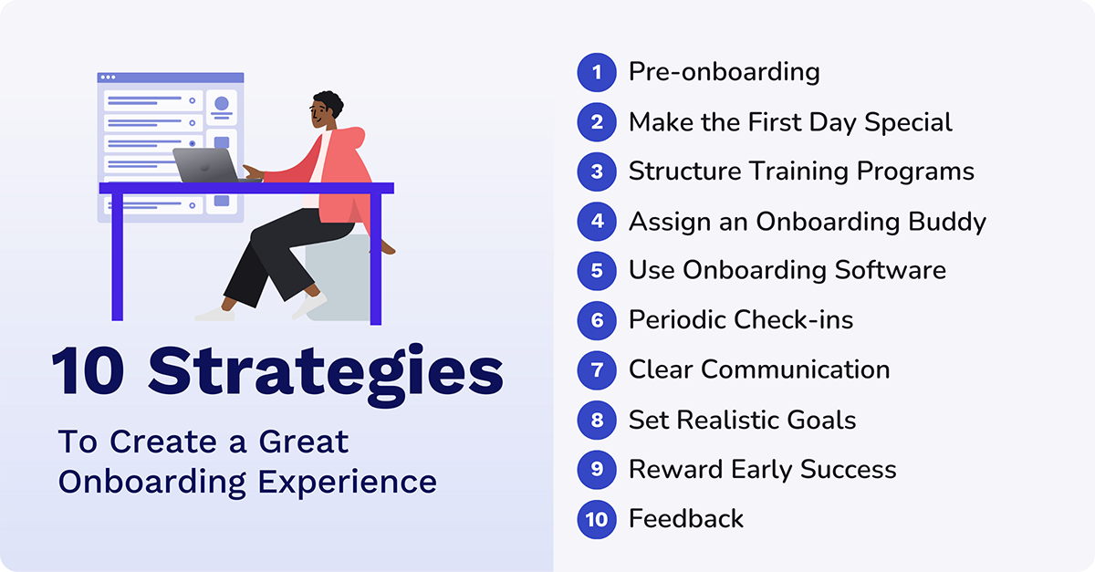 strategies to create a great onboarding experience