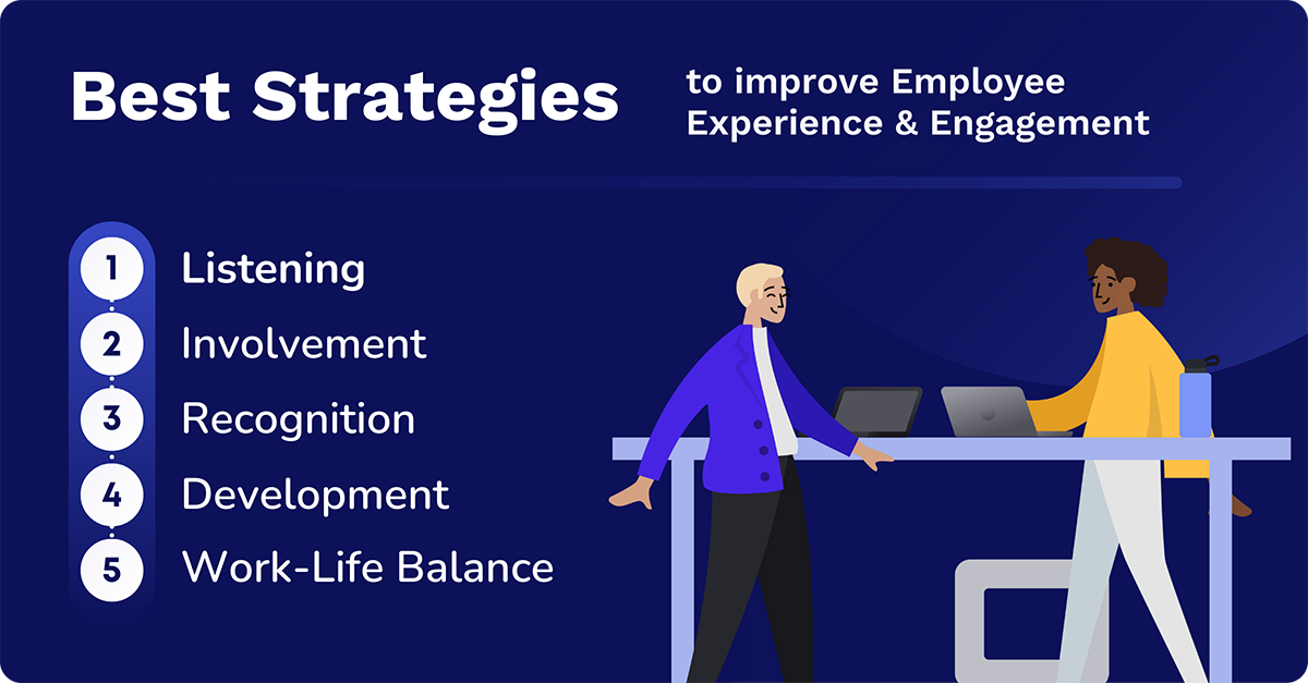 best strategies to improve employee experience and engagement