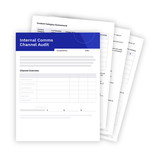 Free Internal Comms Audit Template to Improve Engagement