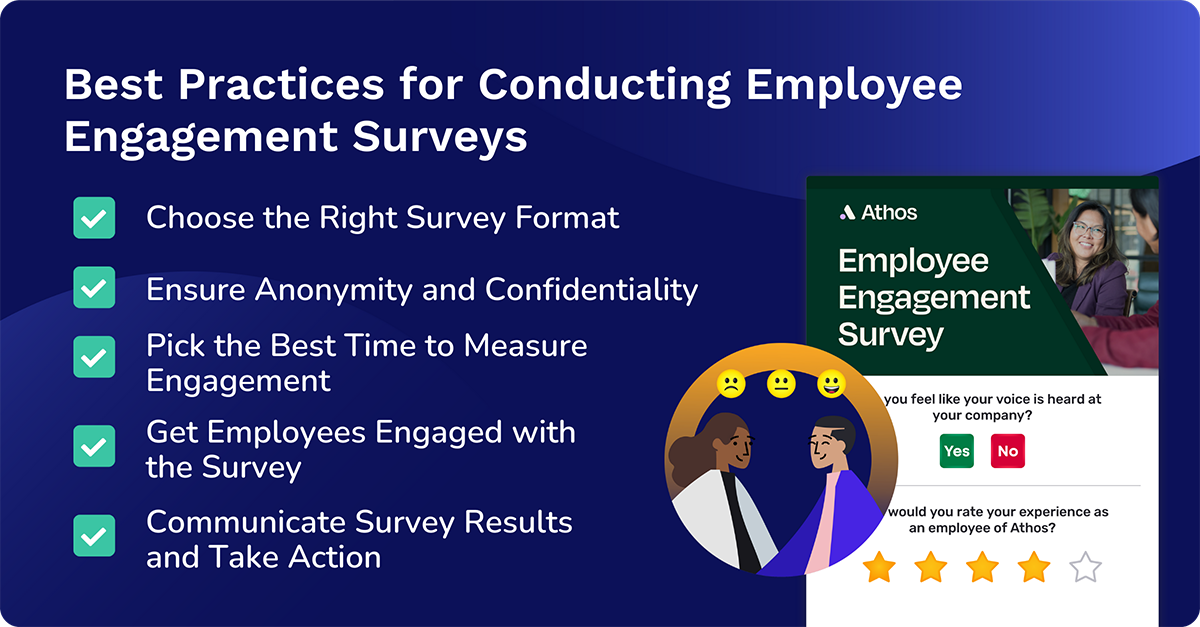 best practices for conducting employee engagement surveys