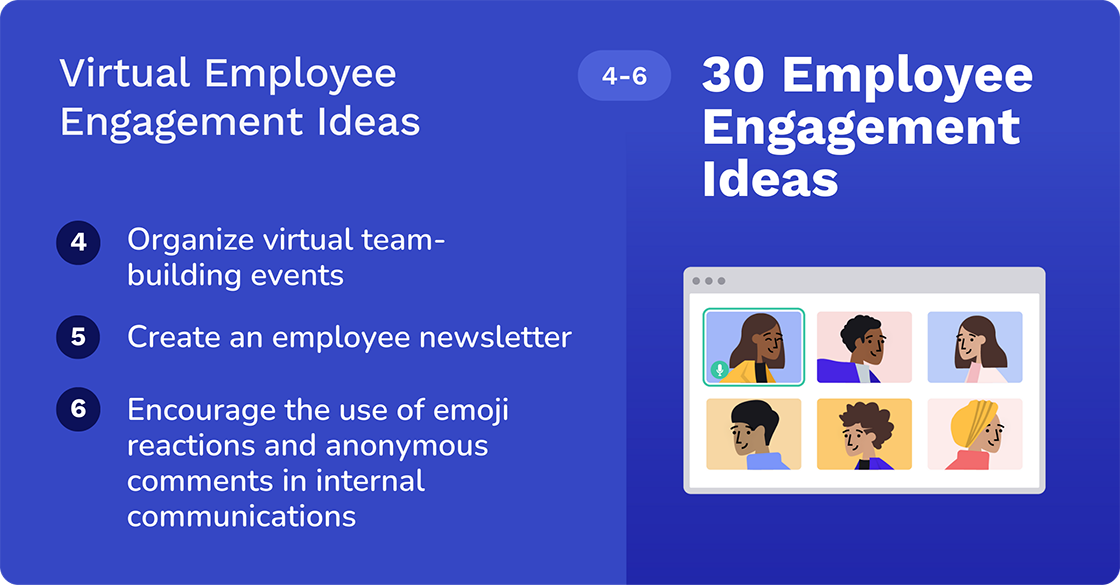 virtual employee engagement ideas