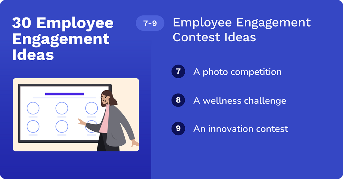 employee engagement contest ideas 