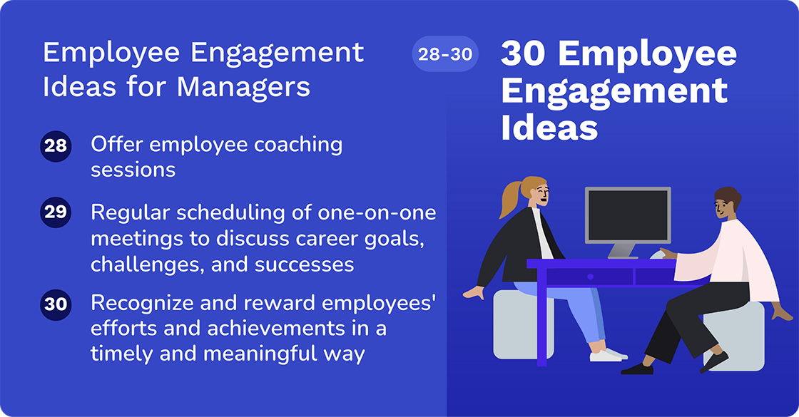 employee engagement ideas for managers