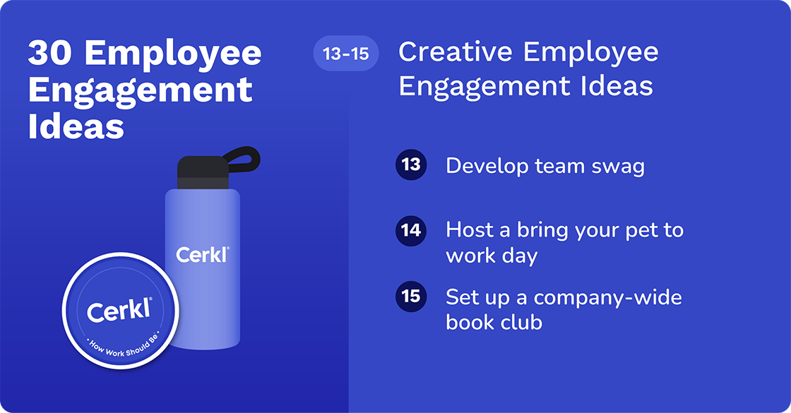 creative employee engagement ideas 
