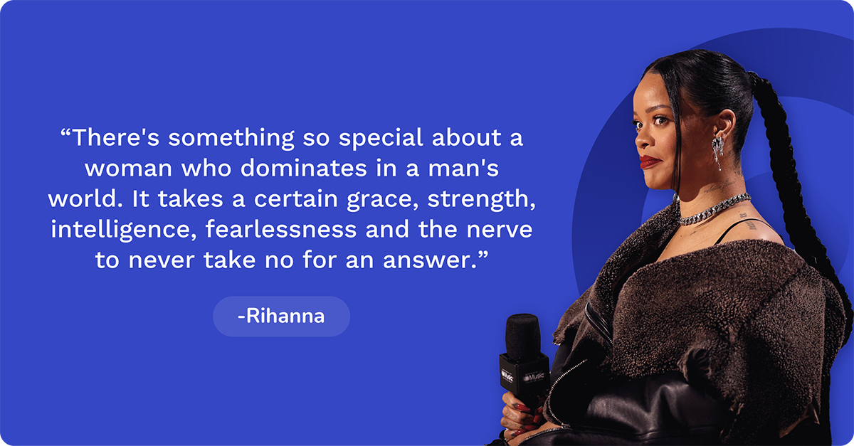 Rihanna - International Women's day message