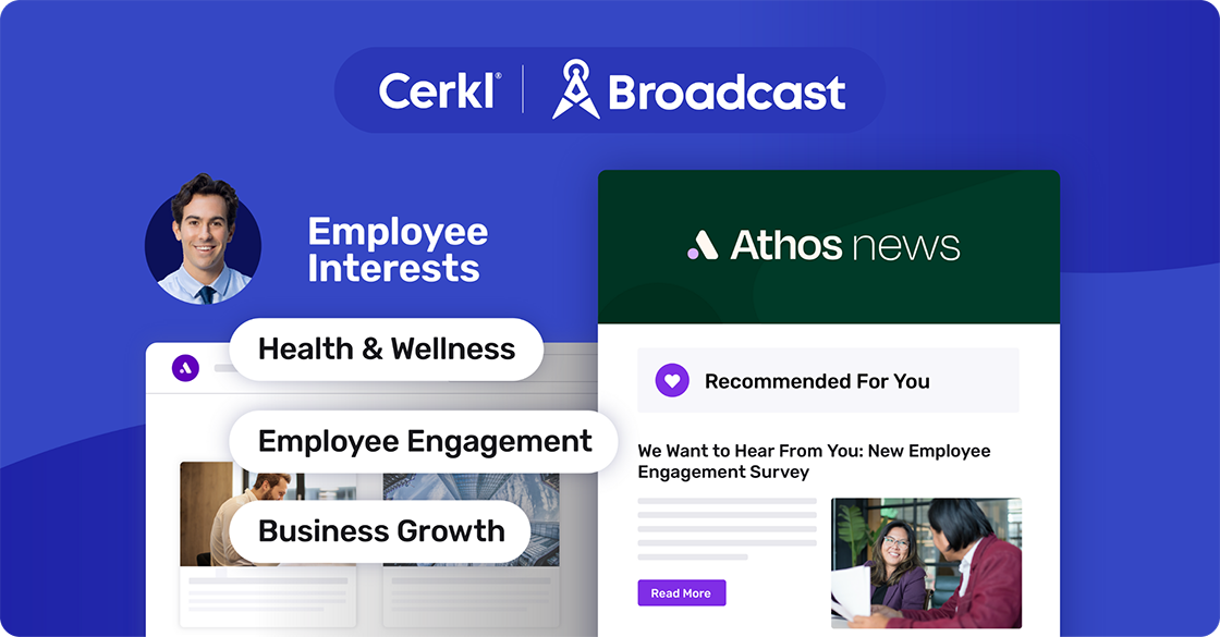 employee experience platform - Cerkl Broadcast