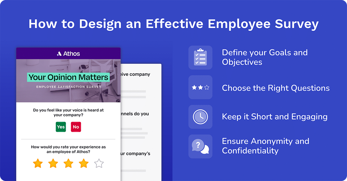how to design an effective employee survey