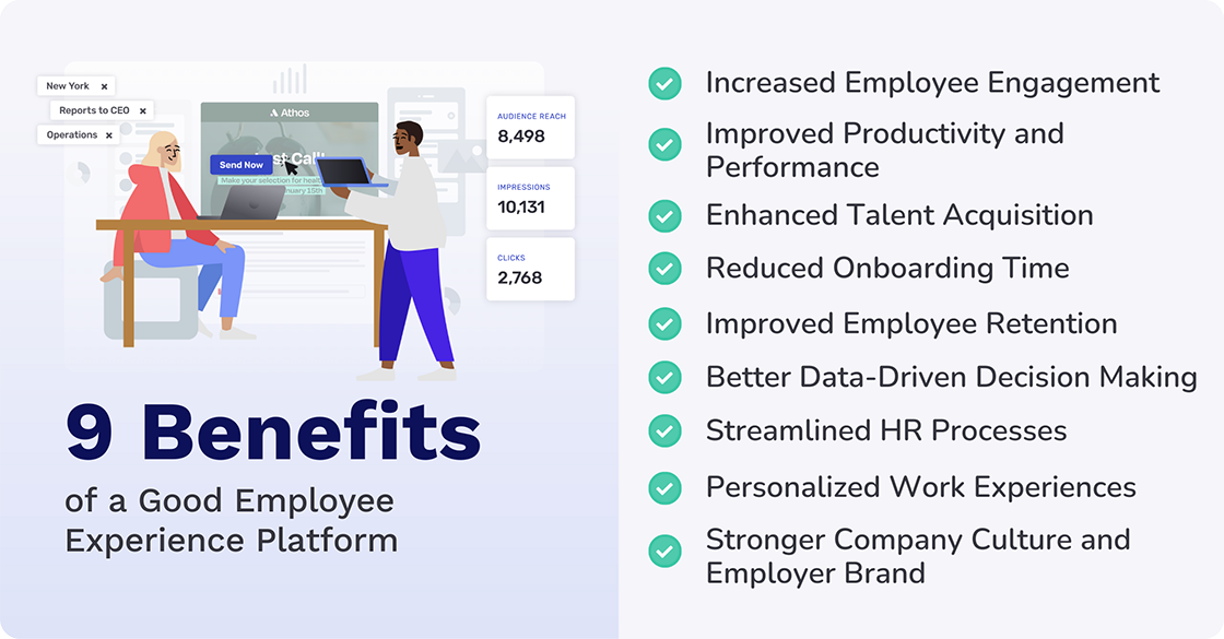 benefits of a good employee experience platform