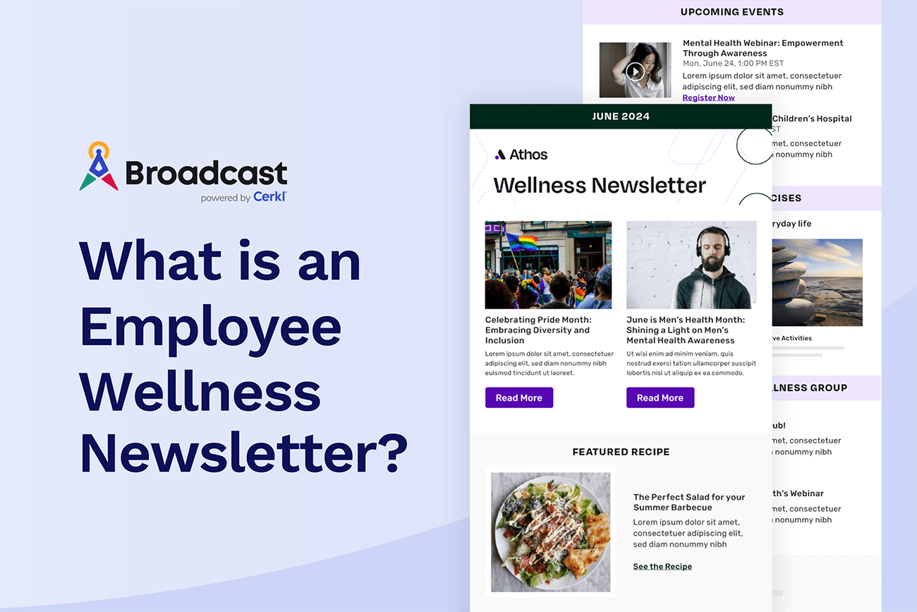 Employee wellness newsletter