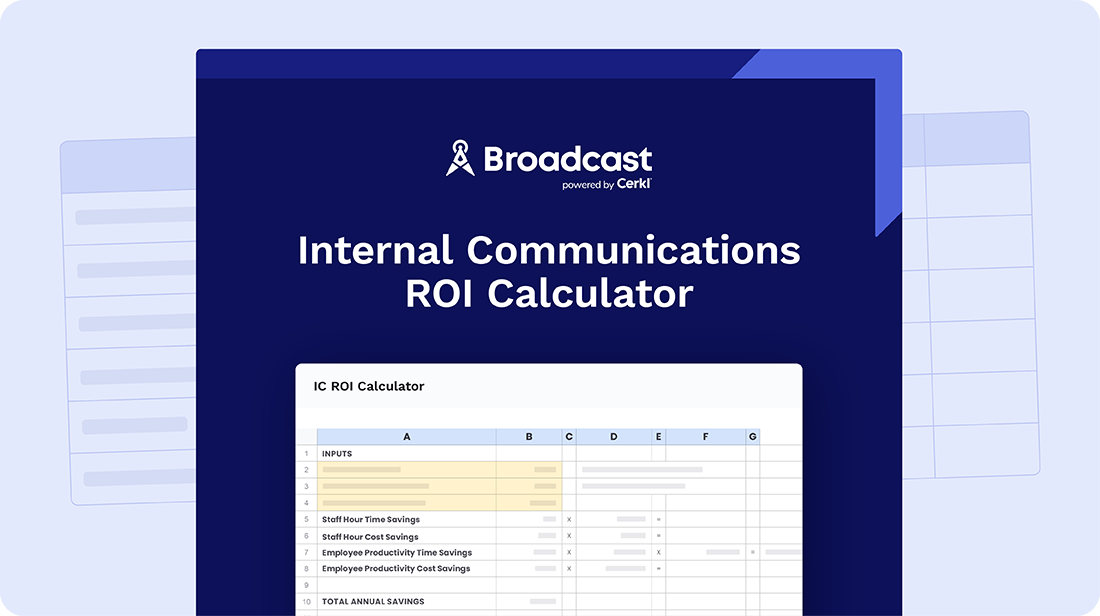 Free ROI Calculator to Measure Comms Impact