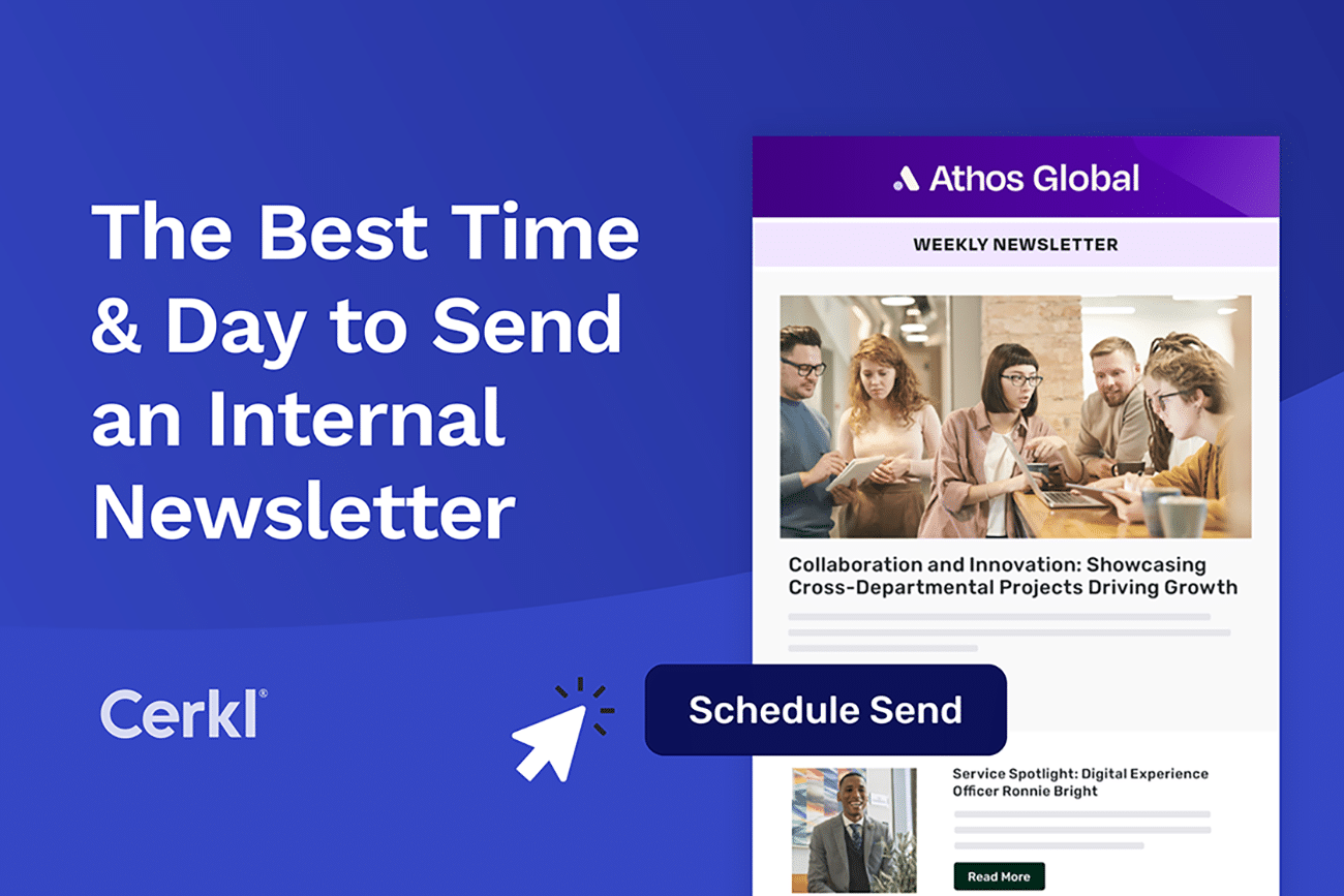 Best Time and Day to Send an Internal Newsletter