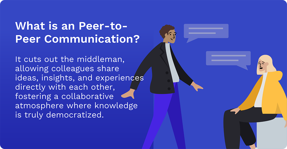 what is an peer-to-peer-communication