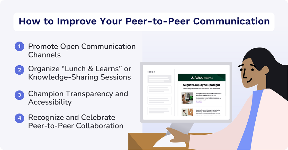 how to improve peer-to-peer communication