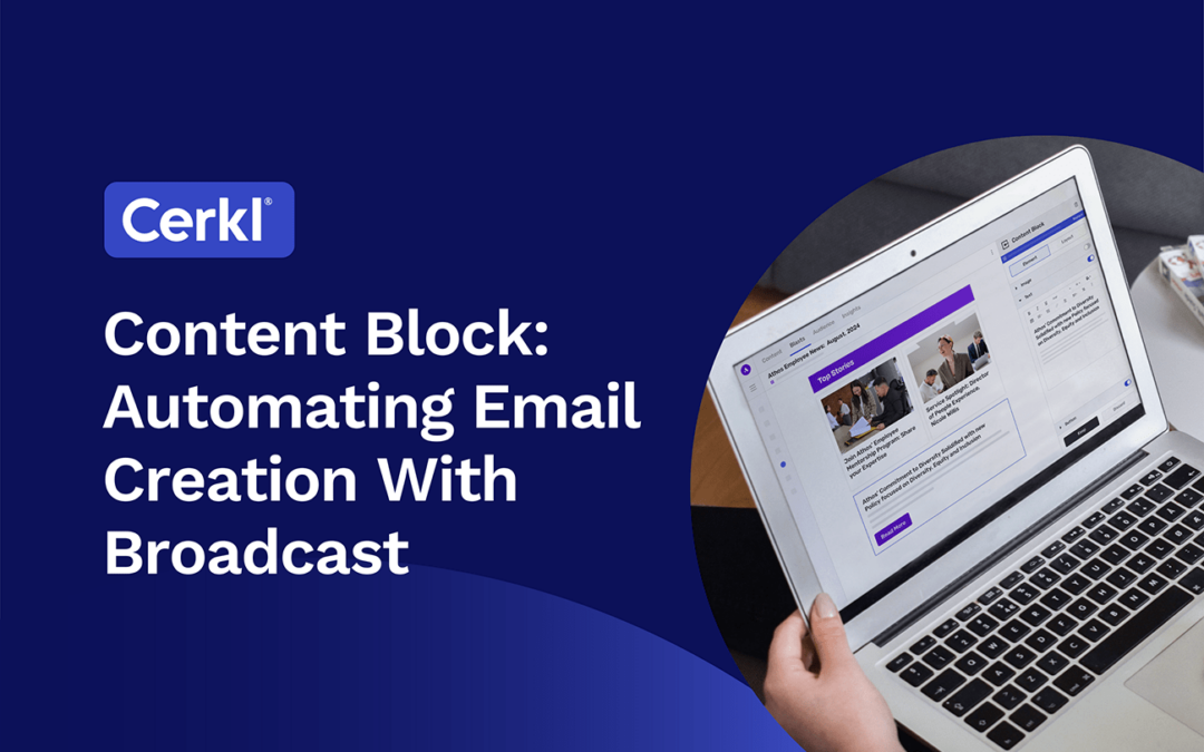 Content Block: Automating Email Creation With Broadcast