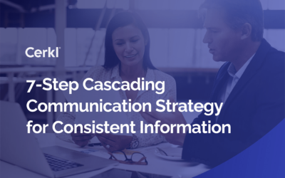 7-Step Cascading Communication Strategy for Consistent Information