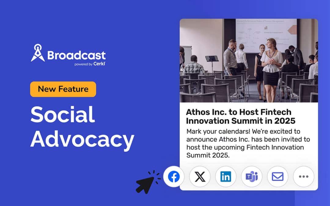 Enhance External Reach with Broadcast’s New Social Advocacy Feature