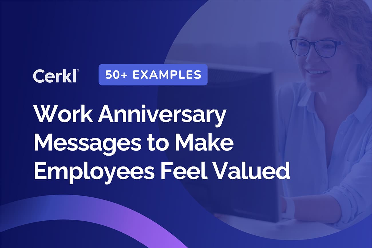 50+ Work Anniversary Messages to Make Employees Feel Valued