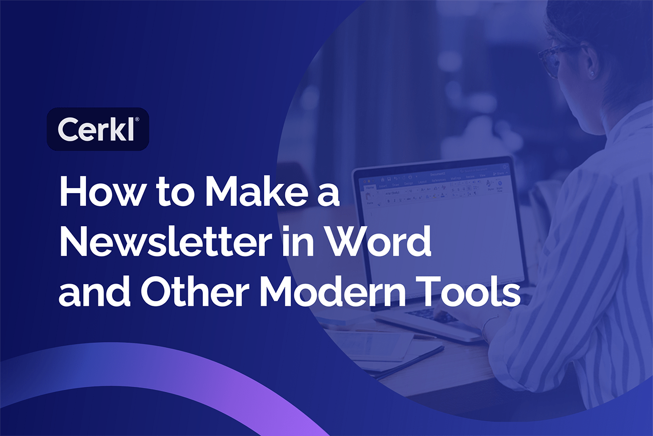 How to make newsletter in word and other modern tools