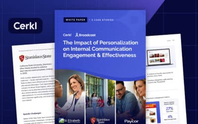 The Impact of Personalization On Internal Communications