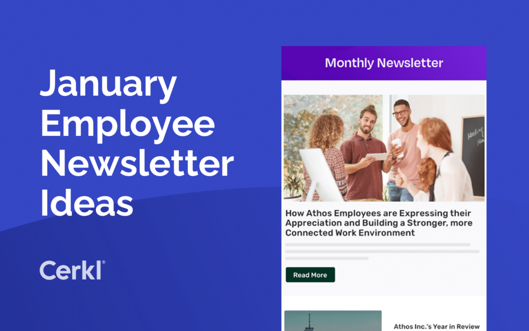 20 January Newsletter Ideas to Kickstart the New Year