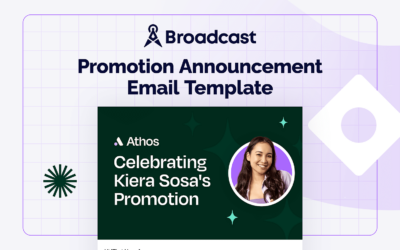 Promotion Announcement Email Template